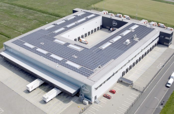 PostNL distributiecentra zonnepanelen